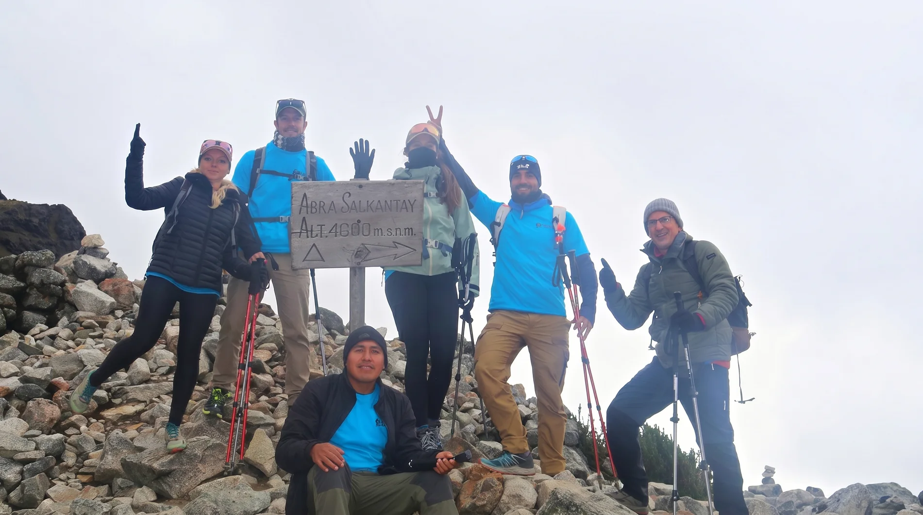 Stunning snow-capped peaks and trails along the Salkantay Trek