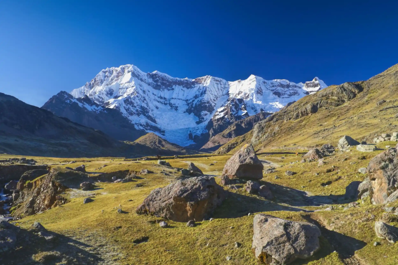 Snow-Capped Mountains of Peru