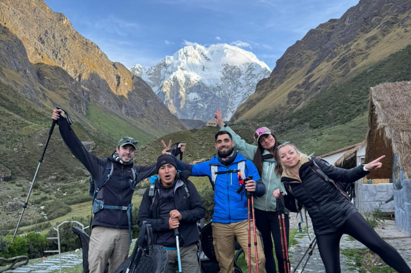 Salkantay trek campimg