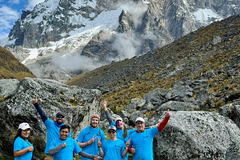 TeamSalkantany guiding Cusco Expeditions