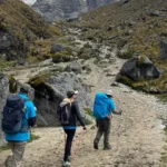 trekking to Salkantay