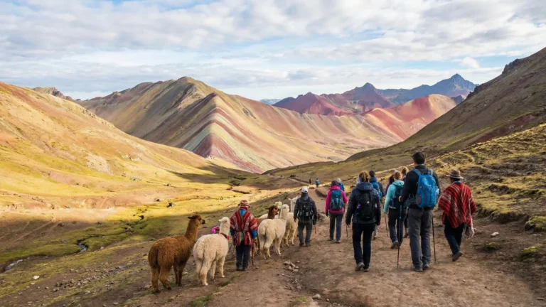 Day 1: Cusco – Cusipata – Llacto – Rainbow Mountain – Cusco