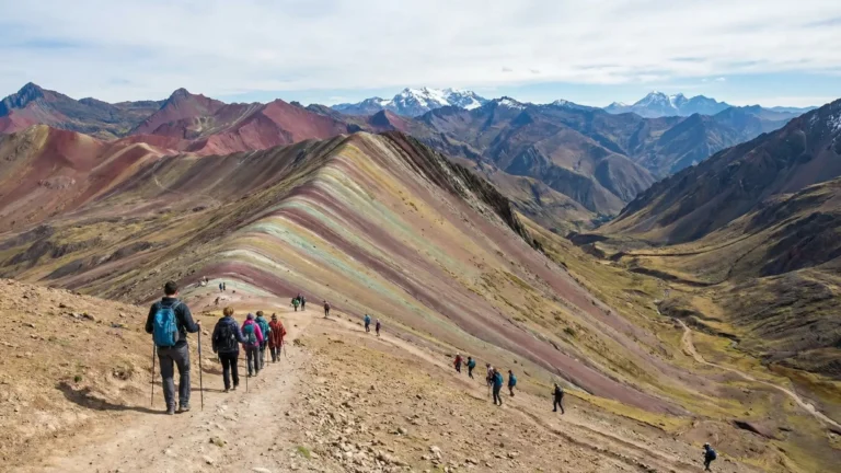 Day 1: Cusco – Cusipata – Llacto – Rainbow Mountain – Cusco