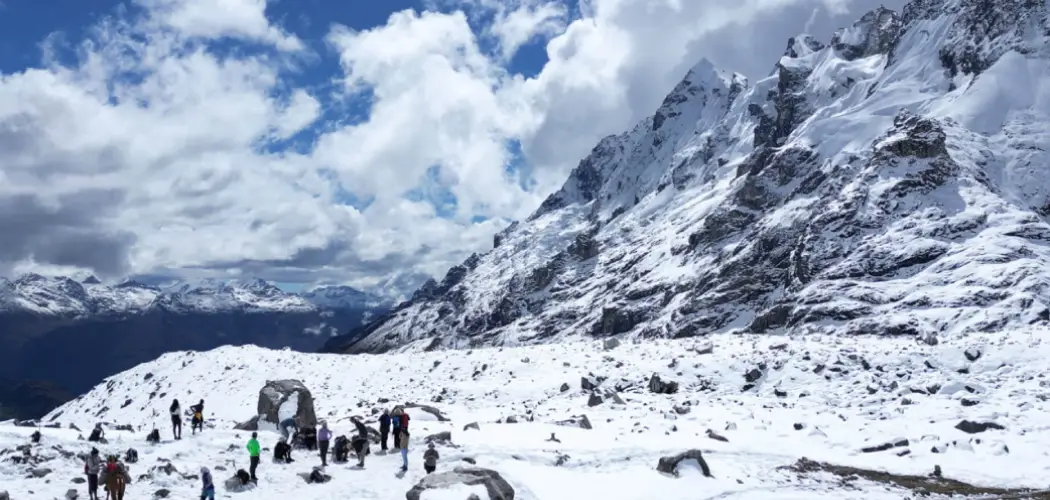 Altitude of the Salkantay Trek