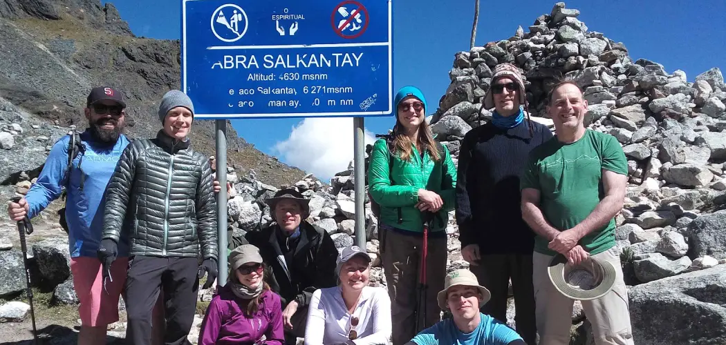 Altitude of the Salkantay Trek