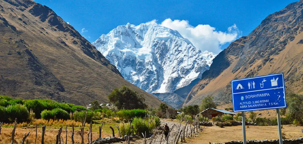 Location of Nevado Salkantay